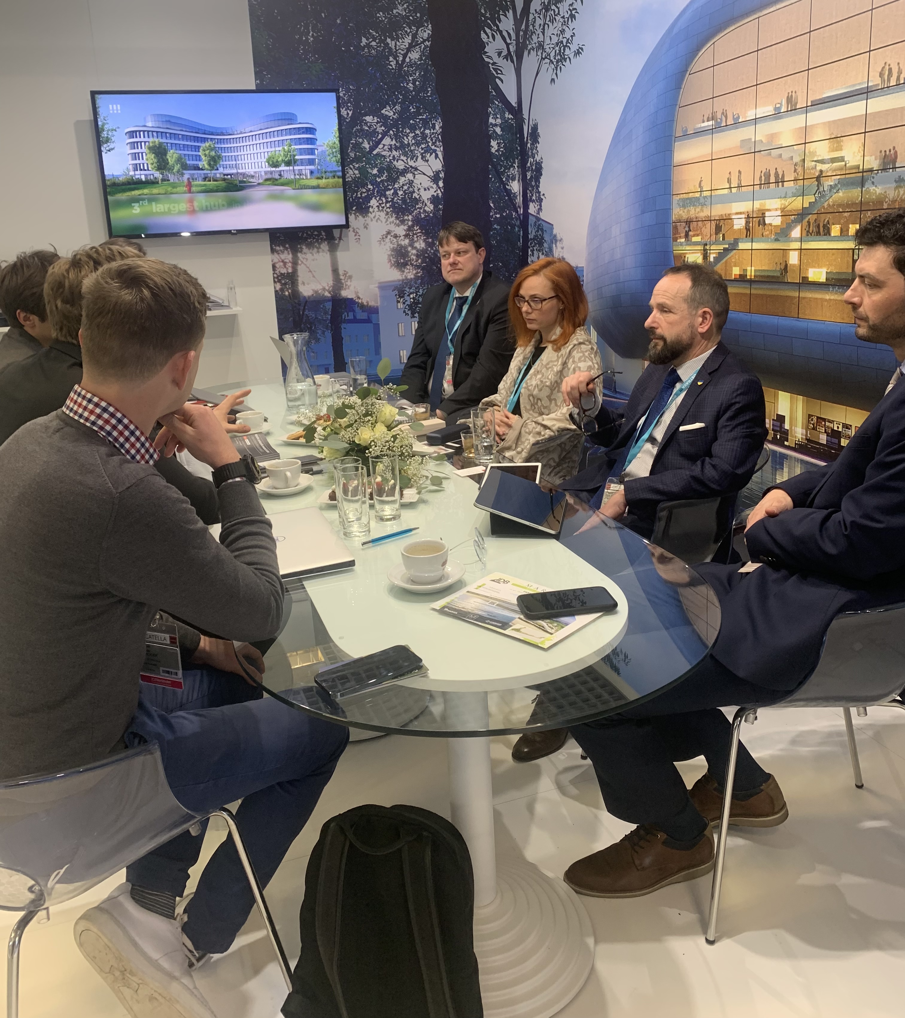 Zástupci vedení města na MIPIM 2022. Foto: MMO